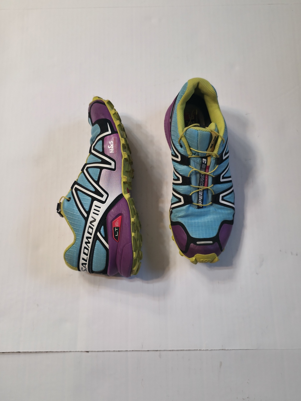 Salomon Women Speedcross 3 Blue/purple Trail Running Shoes hiking sneakers 7